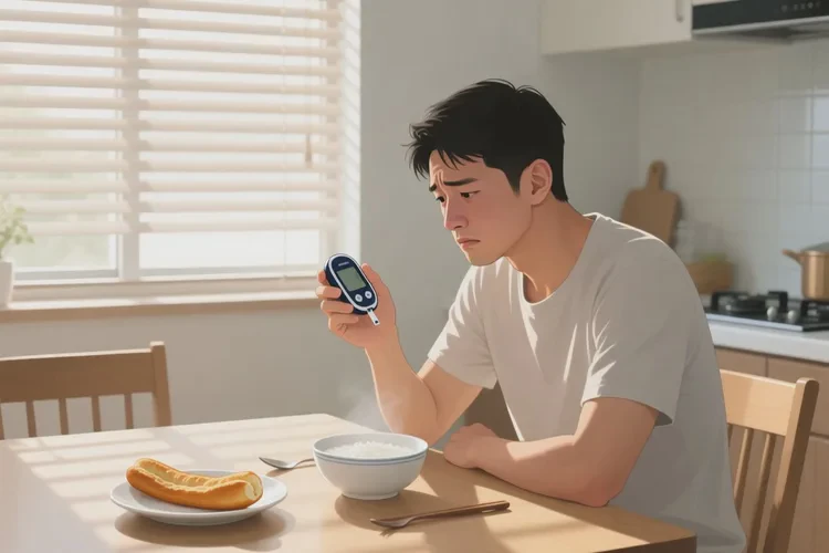 34岁早餐血糖25.4是怎么回事(图1)