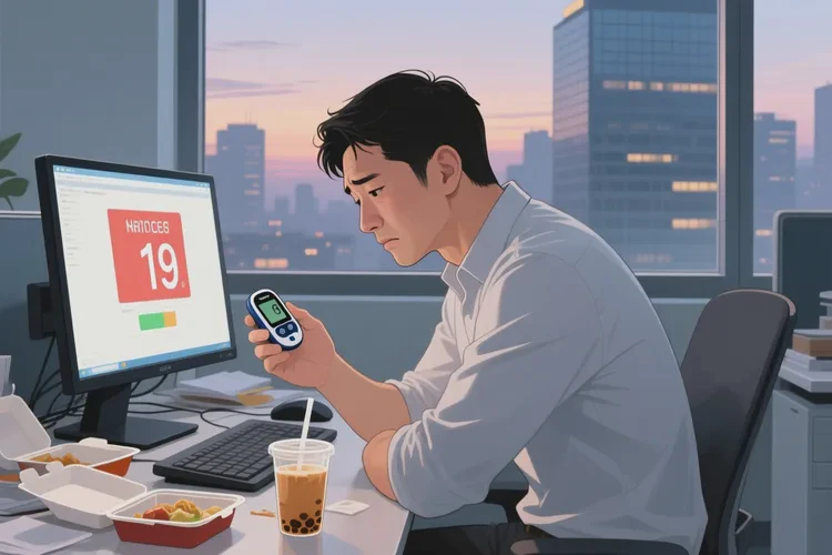 34岁餐后血糖30.3是怎么回事(图1)