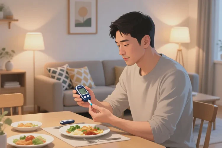 34岁晚餐血糖25.1是怎么回事(图1)