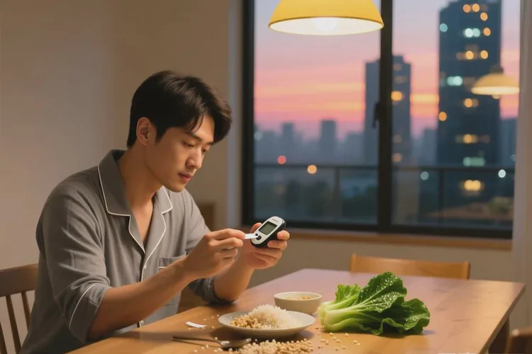 32岁晚餐血糖7.4是怎么回事(图1)