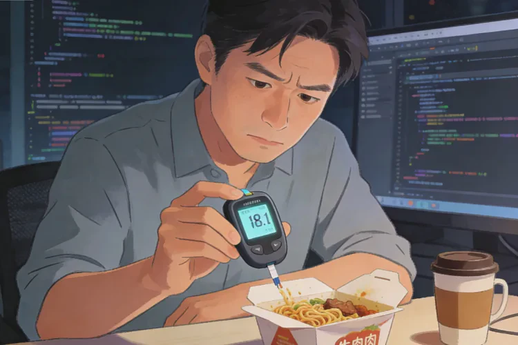 34岁晚餐血糖18点1是怎么回事(图1)