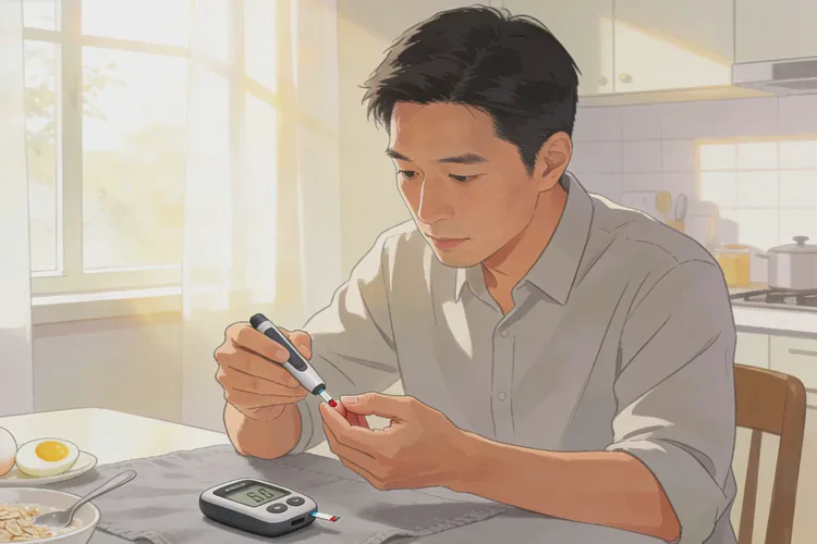 34岁早餐血糖5点8是怎么回事(图1)