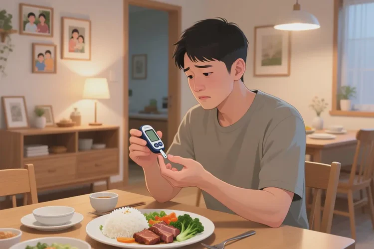 34岁晚餐血糖9.3是怎么回事(图1)