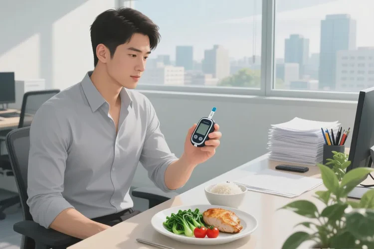 34岁中餐血糖5点0是怎么回事(图1)