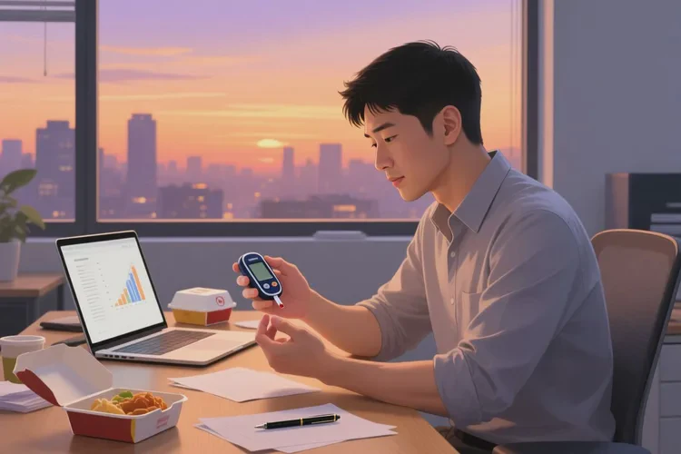 34岁餐后血糖12.6是怎么回事(图1)