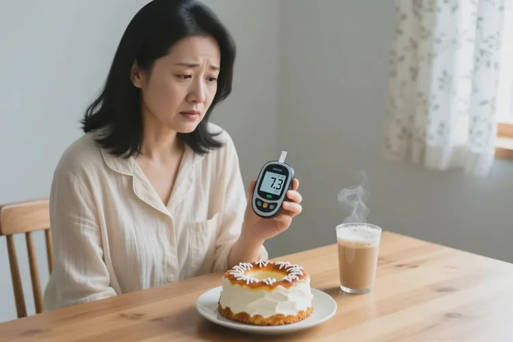 34岁晚餐血糖7.3是怎么回事(图1)