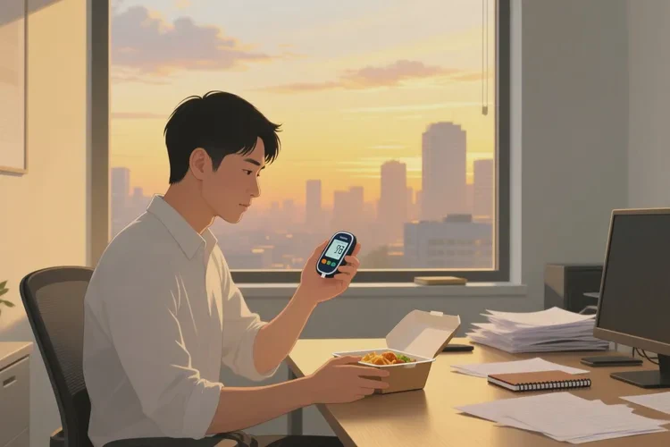 34岁中餐血糖11.3是怎么回事(图1)