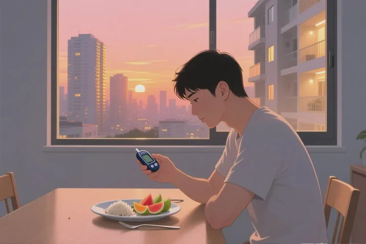 34岁晚餐血糖23.9是怎么回事(图1)