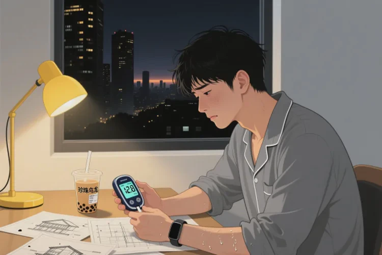 33岁晚上血糖17点5是怎么回事(图1)