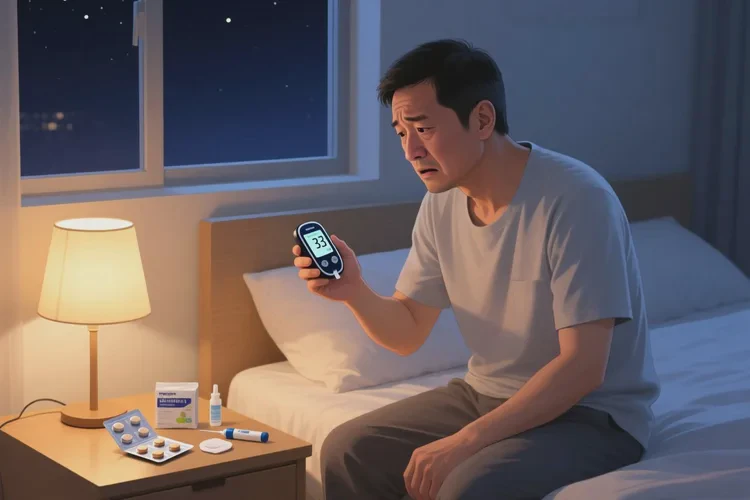 33岁睡前血糖3.4是怎么回事(图1)