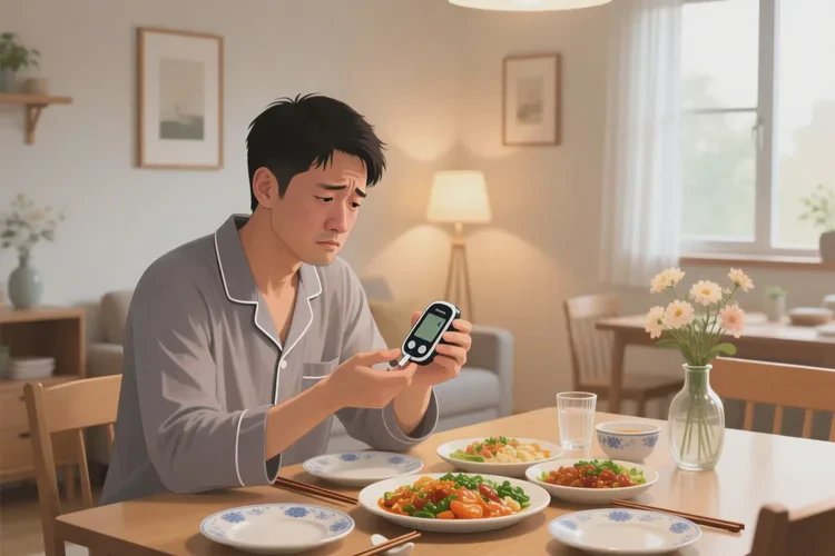 34岁餐后血糖12点9是怎么回事(图1)