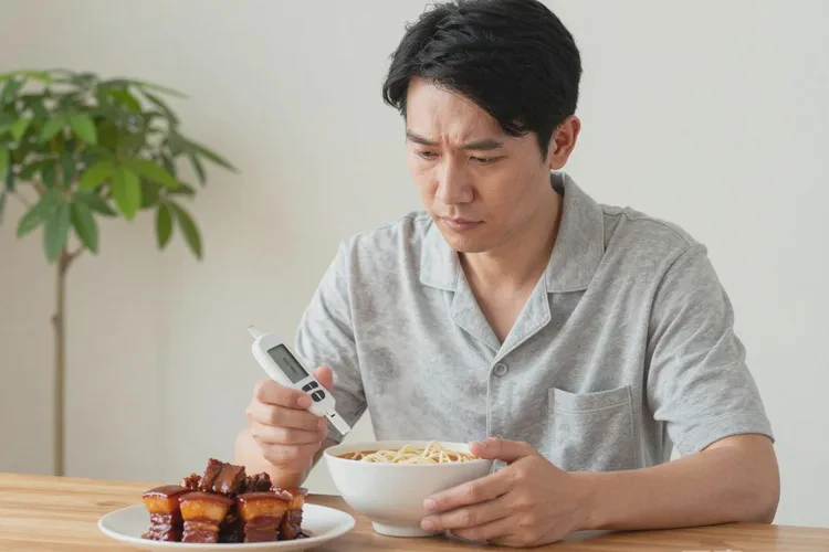 34岁晚餐血糖9点2是怎么回事(图1)