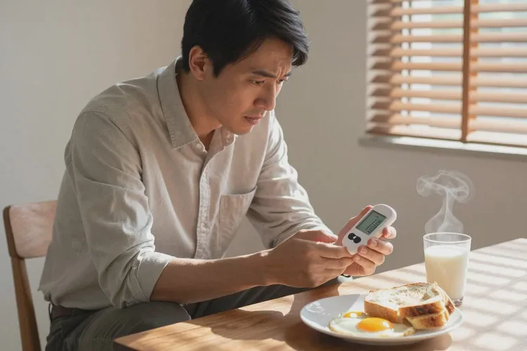 34岁早餐血糖10.7是怎么回事(图1)