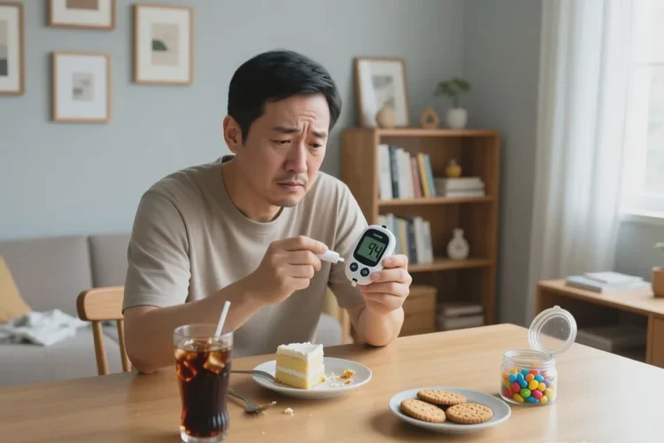 34岁晚餐血糖26.2是怎么回事(图1)