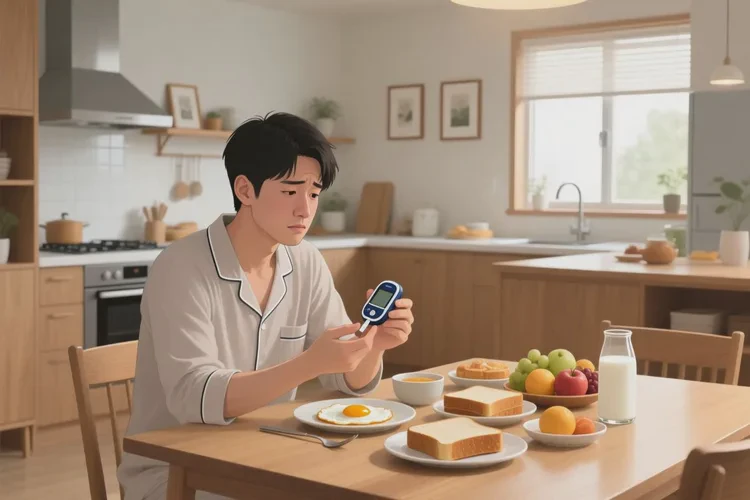 34岁早餐血糖19.3是怎么回事(图1)