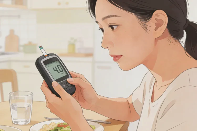 34岁晚餐血糖4点0是怎么回事(图1)