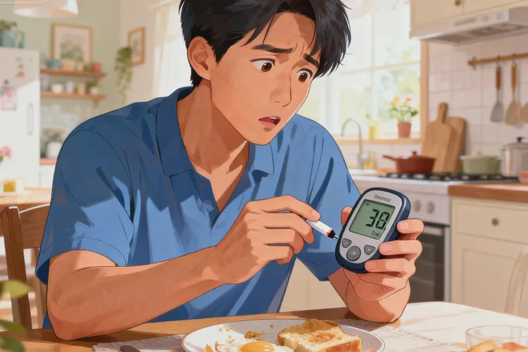 34岁早餐血糖8.9是怎么回事(图1)