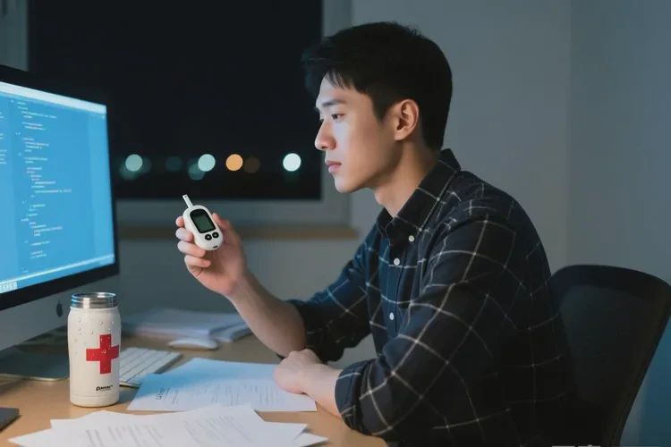 33岁晚上血糖18.2是怎么回事(图1)