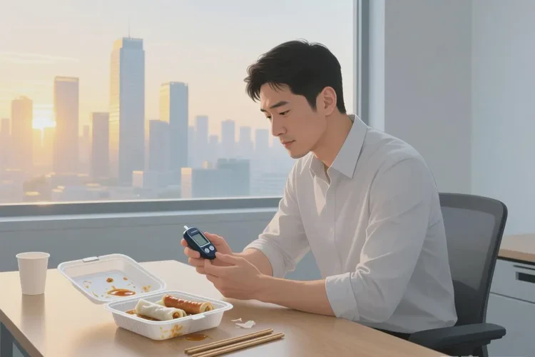 34岁早餐血糖21.2是怎么回事(图1)