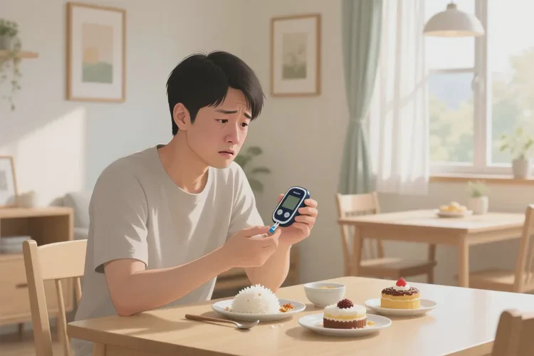 34岁晚餐血糖26.8是怎么回事(图1)