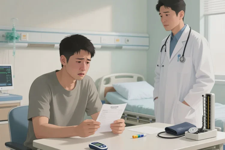 34岁空腹血糖25.9是怎么回事(图1)