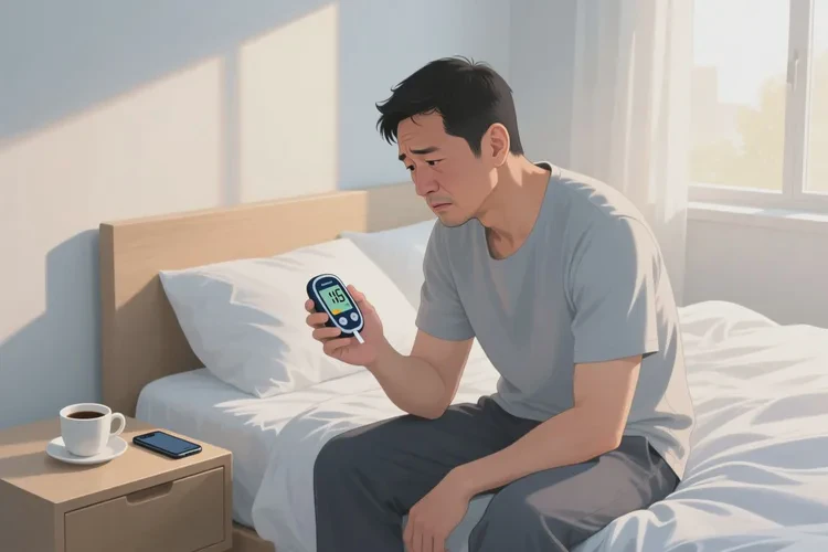 34岁早餐血糖19.6是怎么回事(图1)