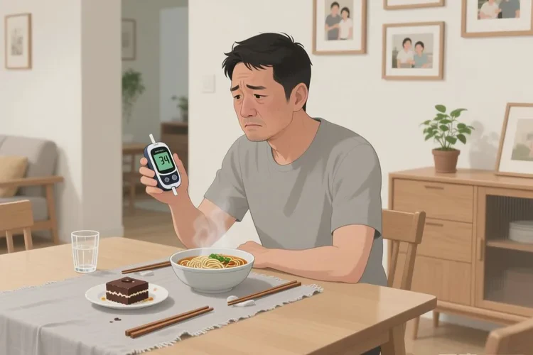 34岁晚餐血糖10.0是怎么回事(图1)