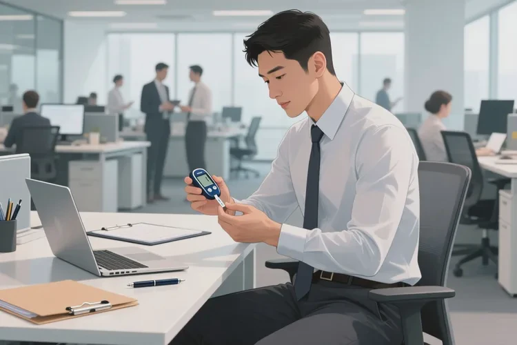 34岁早餐血糖19.5是怎么回事(图3)