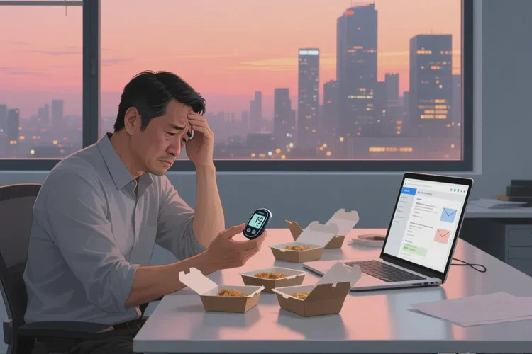 34岁中餐血糖7点9是怎么回事(图1)