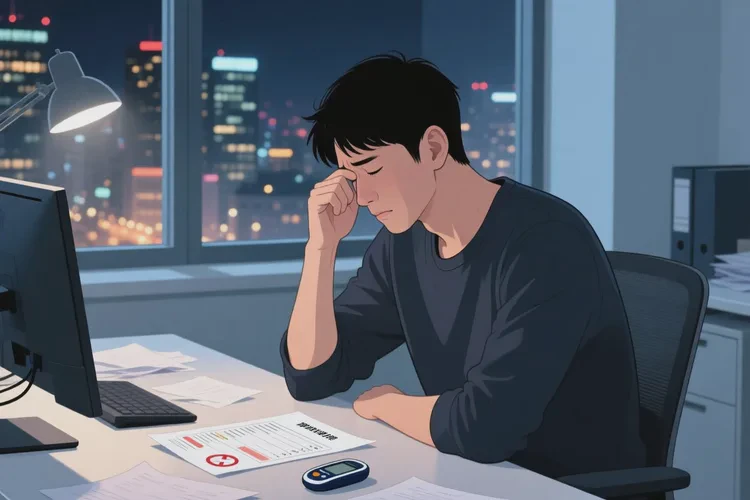 34岁空腹血糖9点8是怎么回事(图1)