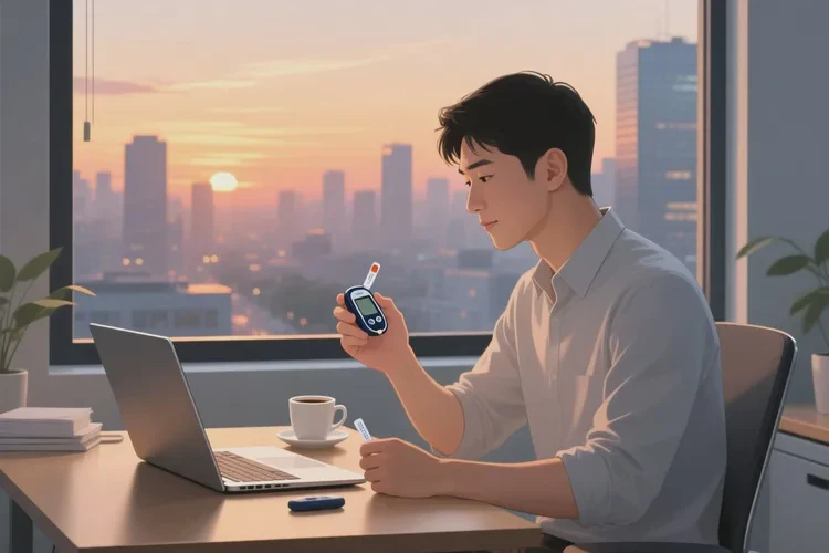 34岁中餐血糖5点4是怎么回事(图1)