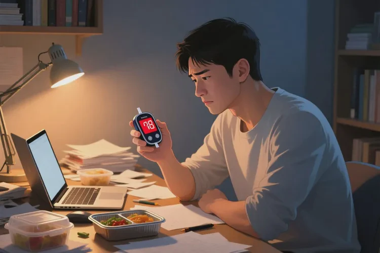 34岁晚餐血糖23.0是怎么回事(图1)