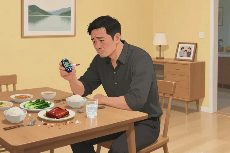 34岁晚餐血糖30.1是怎么回事(图1)