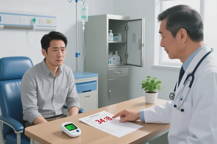 34岁空腹血糖20.5是怎么回事(图1)