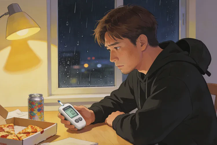 34岁晚餐血糖17点6是怎么回事(图1)