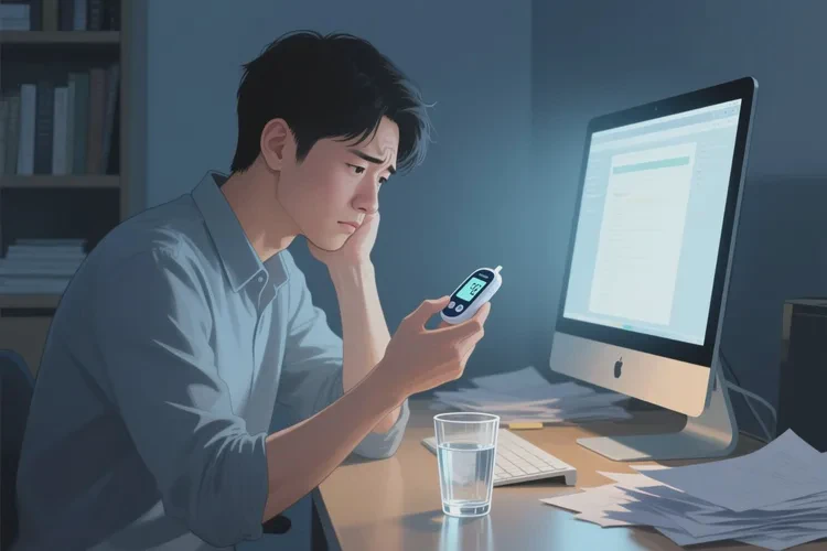 33岁晚上血糖26.7是怎么回事(图1)