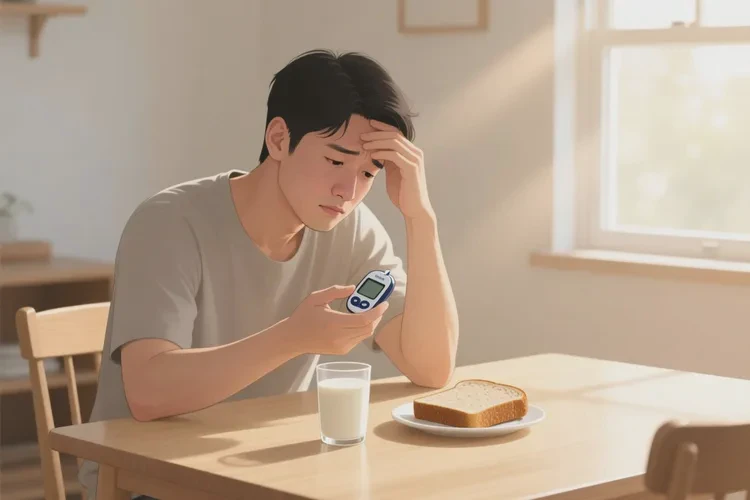 34岁早餐血糖24.5是怎么回事(图1)