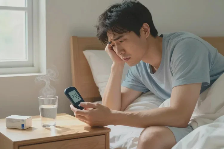 34岁早餐血糖21.5是怎么回事(图1)