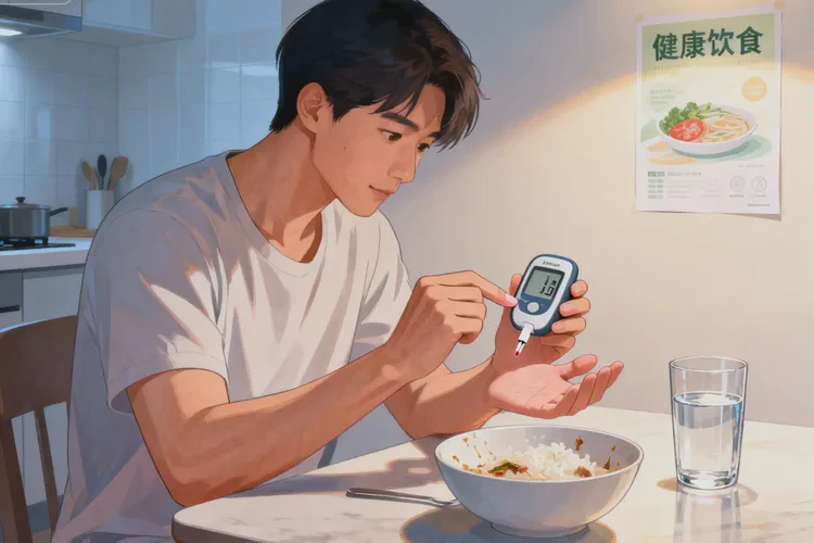 34岁晚餐血糖21.6是怎么回事(图1)