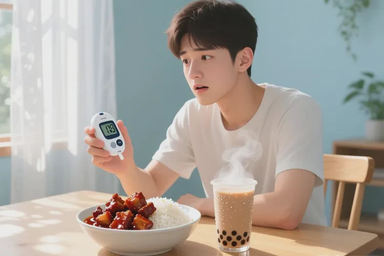 34岁晚餐血糖25.5是怎么回事(图1)