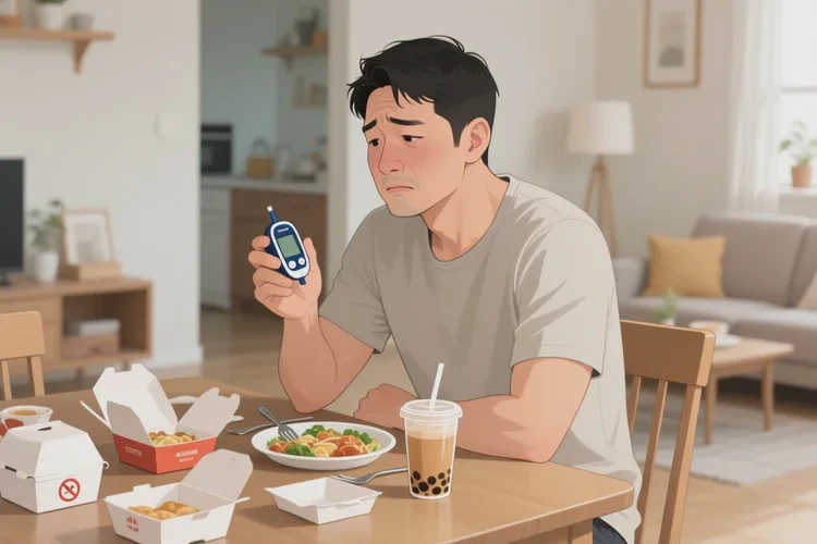 34岁晚餐血糖20.2是怎么回事(图1)