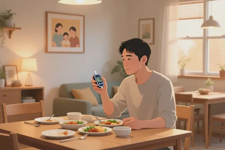 34岁晚餐血糖8点9是怎么回事(图1)