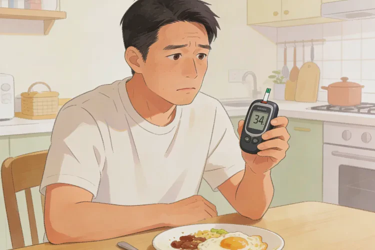 34岁早餐血糖13点1是怎么回事(图1)