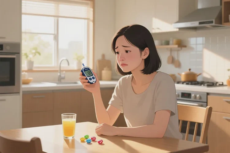 34岁早餐血糖3.4是怎么回事(图1)