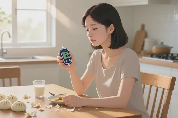 34岁早餐血糖8点9是怎么回事(图1)