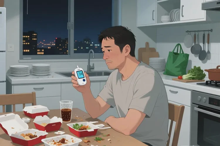 34岁晚餐血糖9.4是怎么回事(图1)