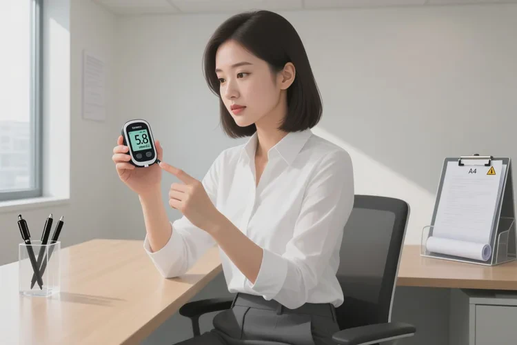 34岁晚餐血糖3点8是怎么回事(图1)