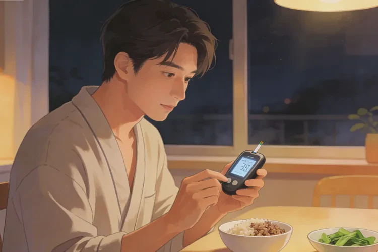 34岁晚餐血糖15点7是怎么回事(图1)