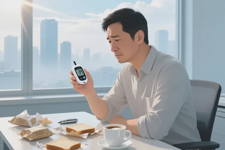 34岁早餐血糖7点9是怎么回事(图1)