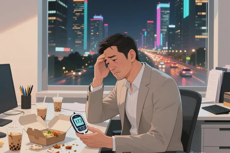 34岁餐后血糖17点3是怎么回事(图1)